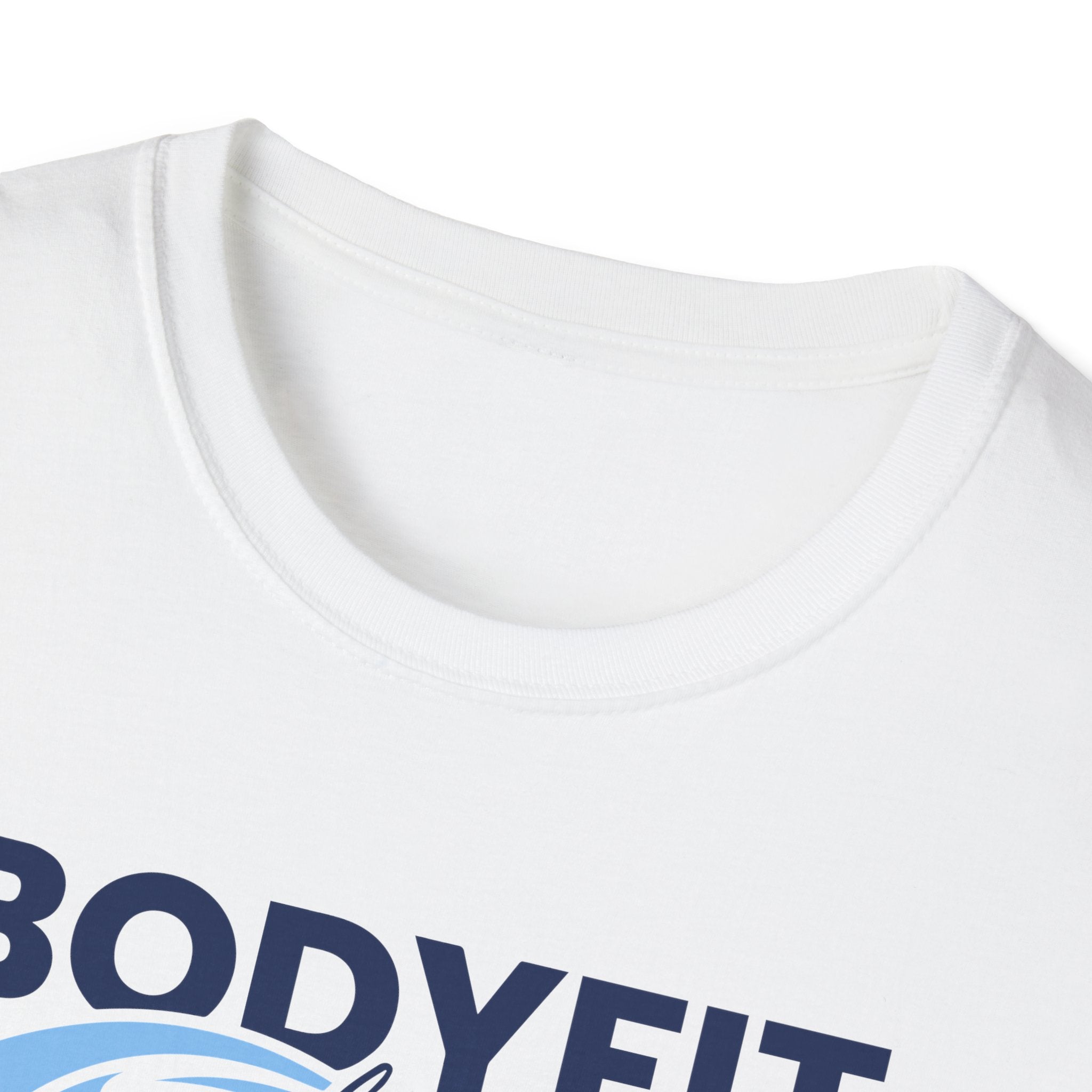 White BodyFit by Amy Tour T-Shirt with City Skyline Design