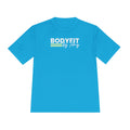 BodyFit by Amy Performance Tee — Moisture-Wicking Fitness Shirt