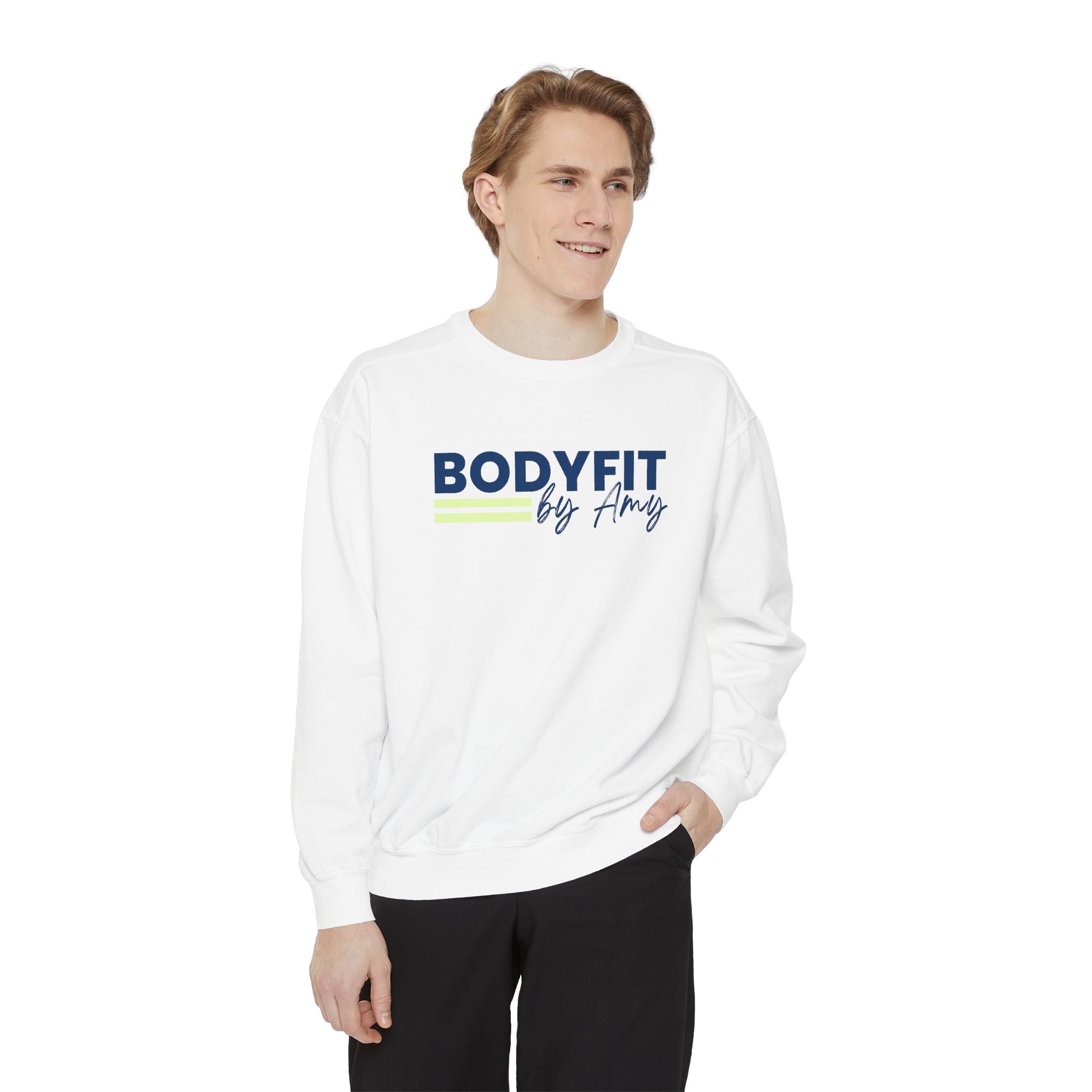 Bodyfit Unisex Sweatshirt, Cozy Casual Wear, Fitness Lover Gift, Stylish Layering Top, Perfect for Every Season