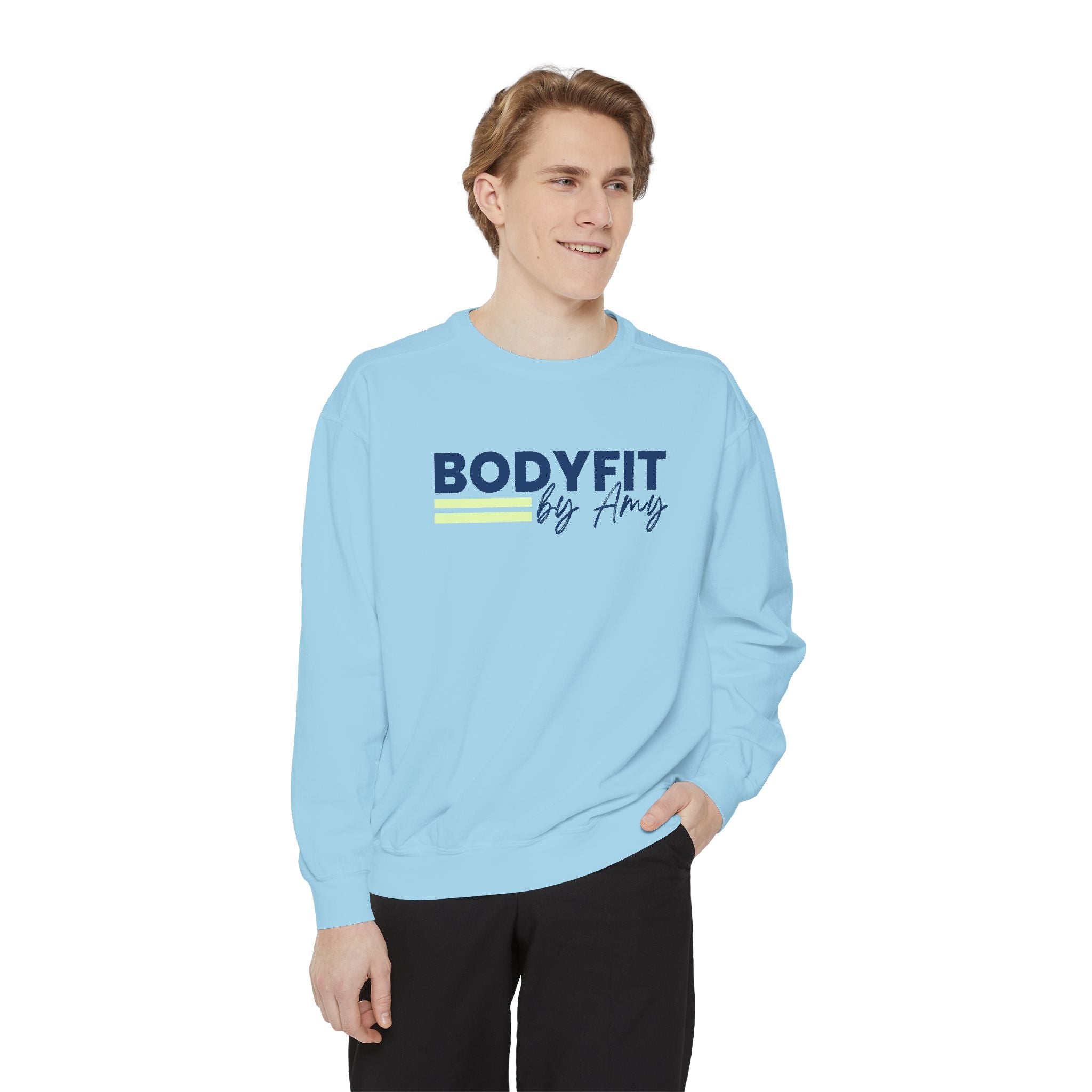 Bodyfit Unisex Sweatshirt, Cozy Casual Wear, Fitness Lover Gift, Stylish Layering Top, Perfect for Every Season