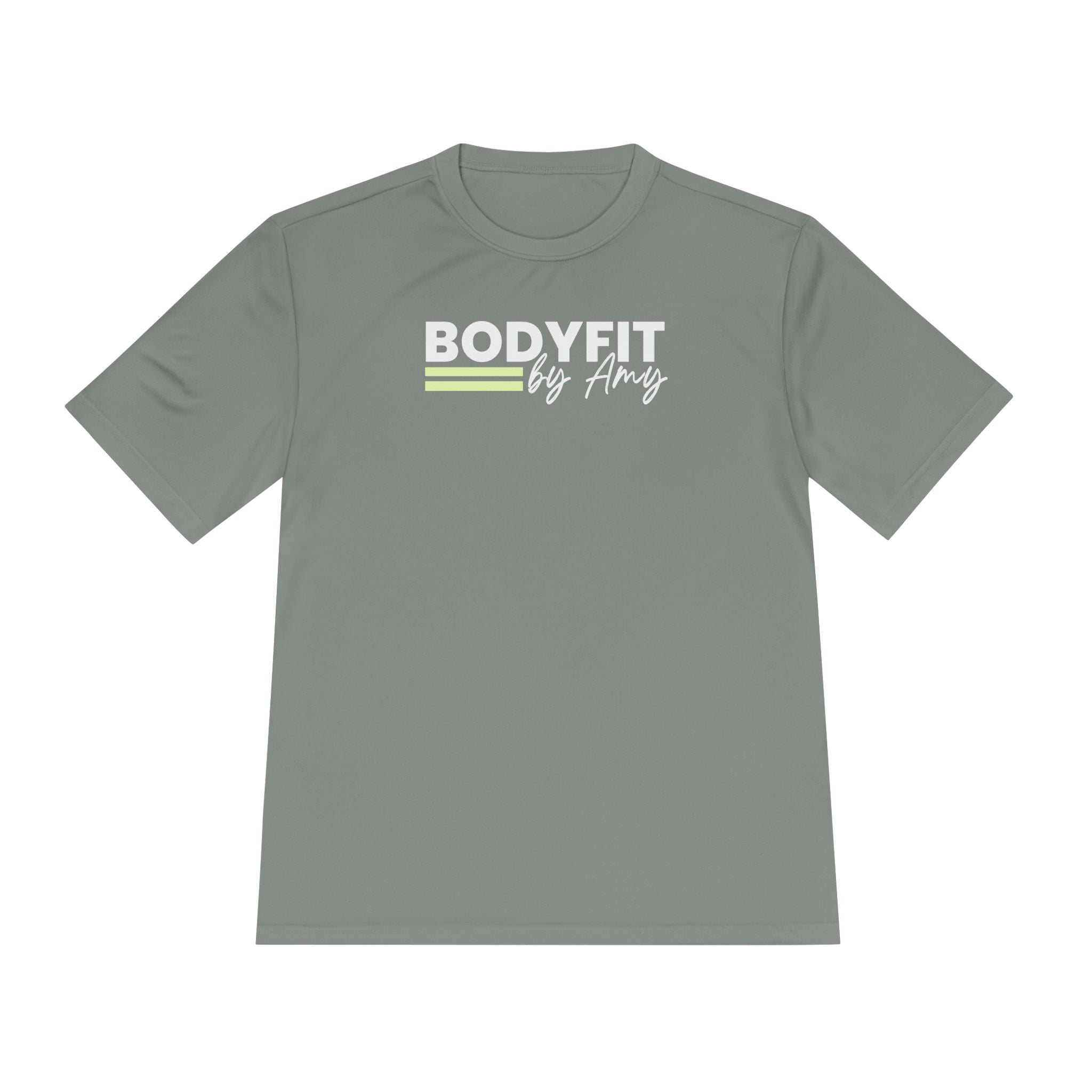 BodyFit by Amy Performance Tee — Moisture-Wicking Fitness Shirt