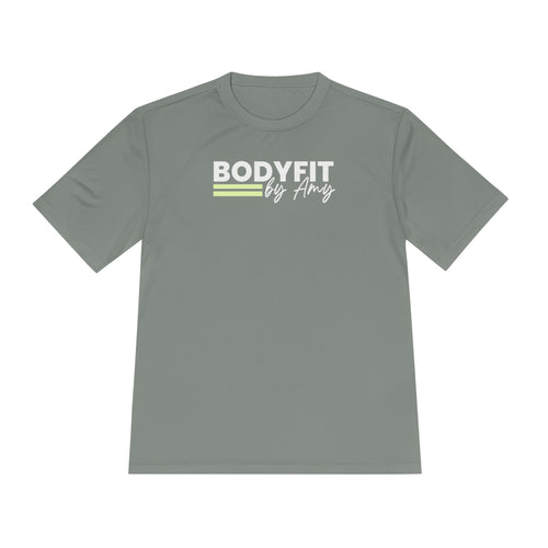 BodyFit by Amy Performance Tee — Moisture-Wicking Fitness Shirt