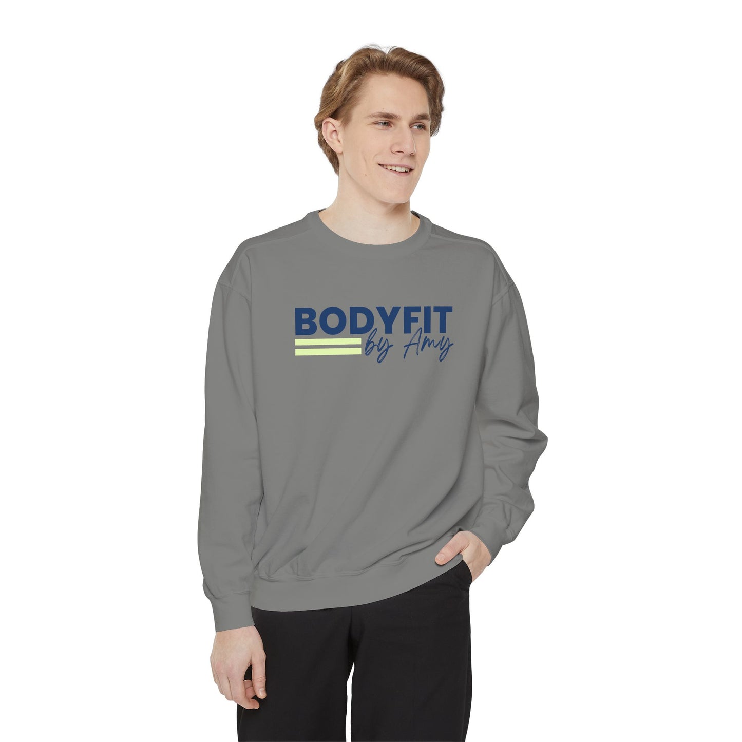 Bodyfit Unisex Sweatshirt, Cozy Casual Wear, Fitness Lover Gift, Stylish Layering Top, Perfect for Every Season