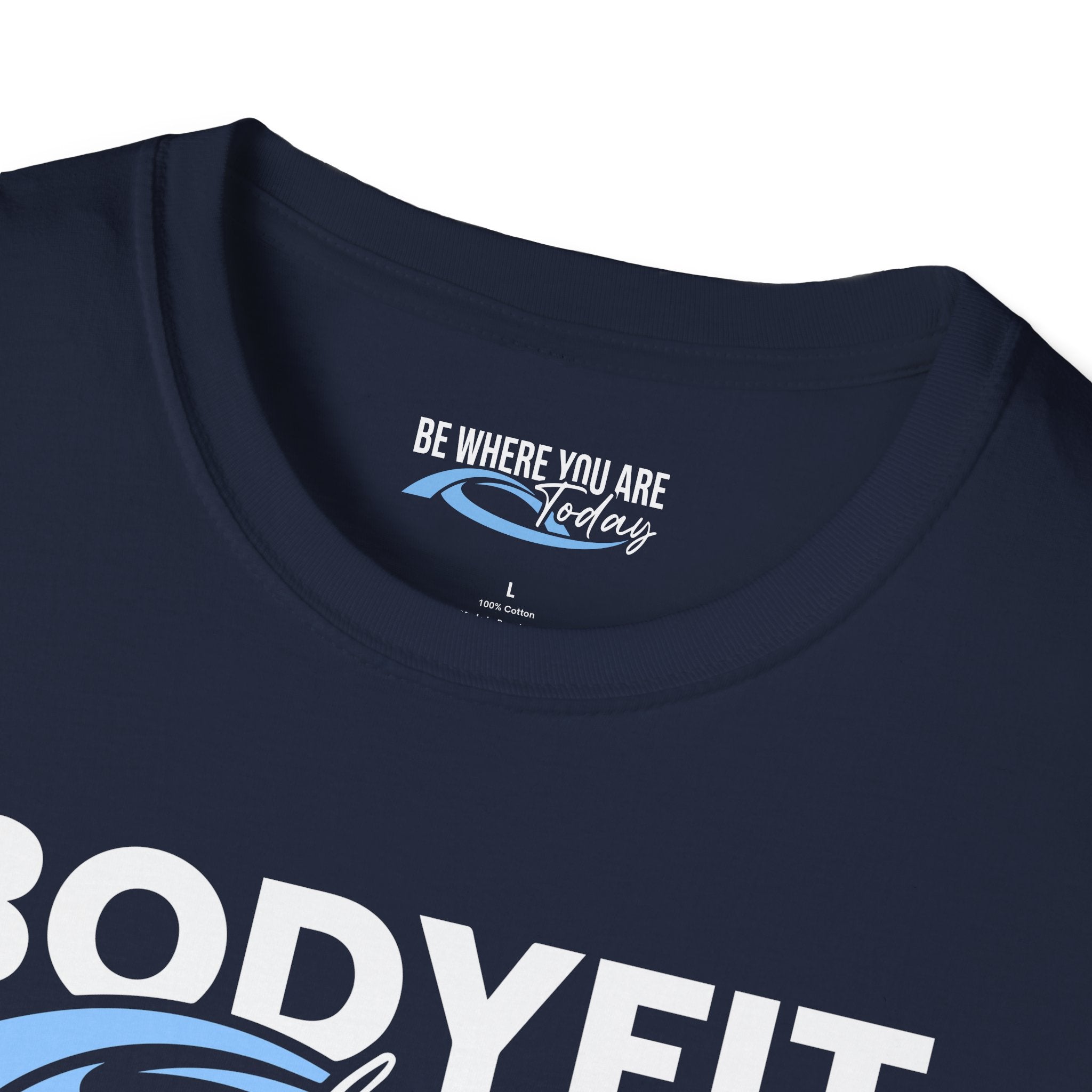 Navy BodyFit by Amy Tour T-Shirt with City Skyline Design