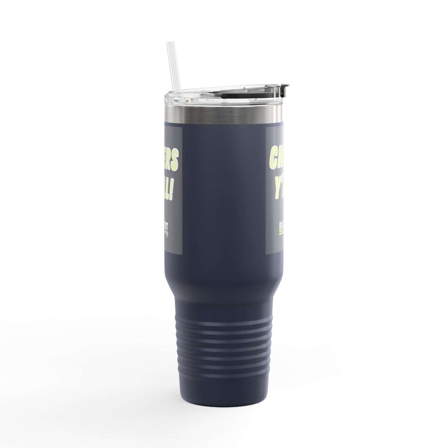 Motivational Insulated Travel Mug, 40oz - Perfect for On-the-Go, Stylish Hydration, Gifts for Fitness Lovers, Everyday Use, Unique Design